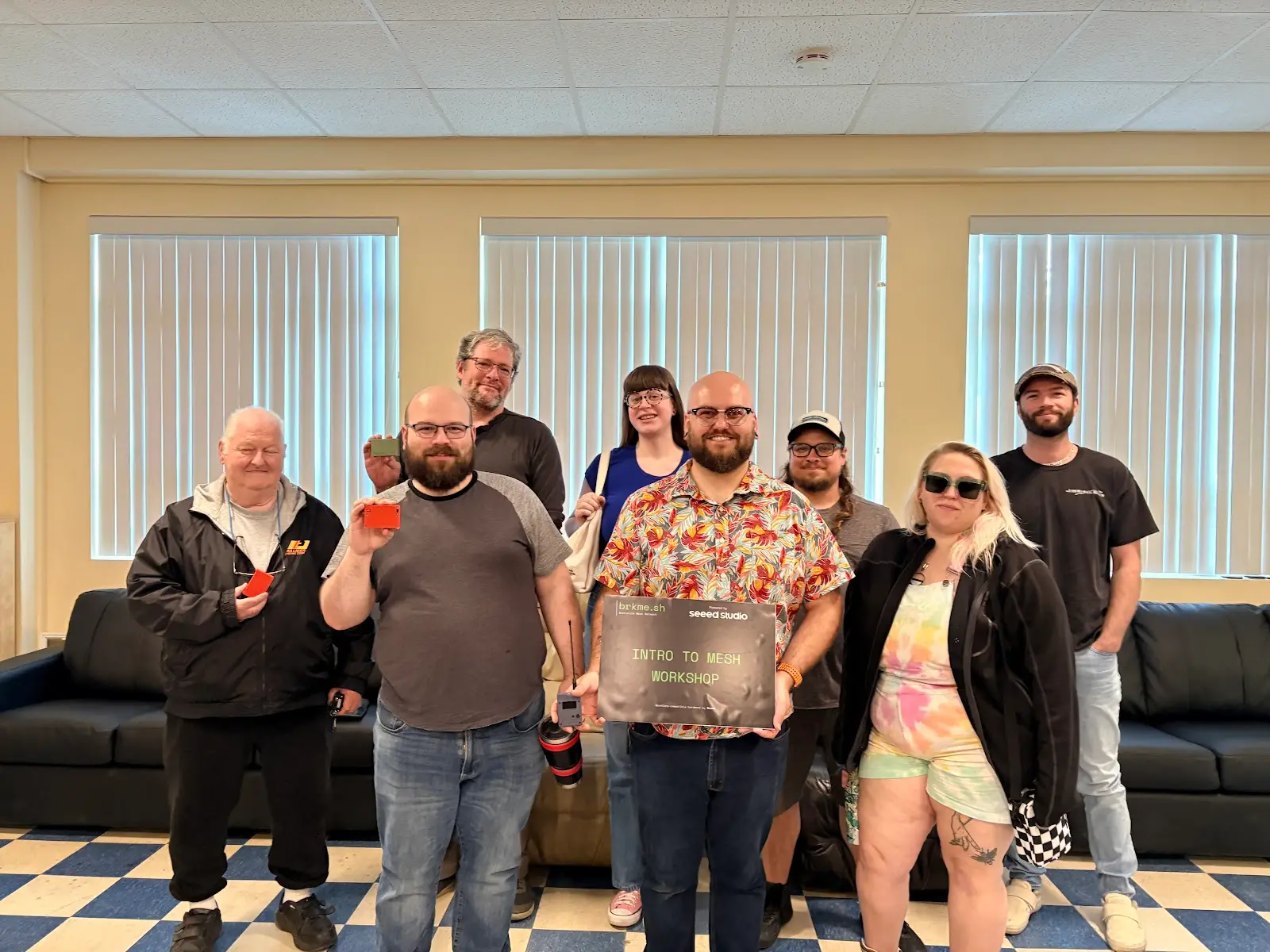 Group photo of workshop attendees